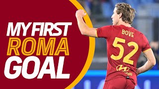 My First AS Roma Goal Bove v Verona [upl. by Carmina]