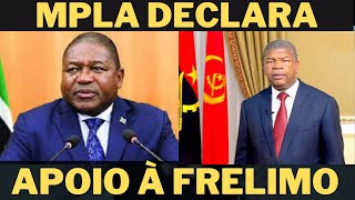 MPLA DECLARA APOIO À FRELIMO VAMOS AJUDAR COM TUDO QUE ESTIVER AO NOSSO ALCANCE [upl. by Gibbons]