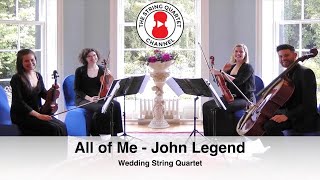 All of Me John Legend Wedding String Quartet [upl. by Aubin407]