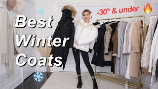 BEST WINTER COATS for the COLDEST winter ❄️ Reviewing Canada Goose Northface and more [upl. by Grider]