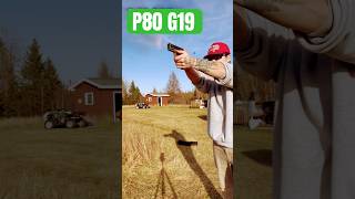 Polymer 80 GLOCK 19 glock polymer80 shoot [upl. by Aihseken]