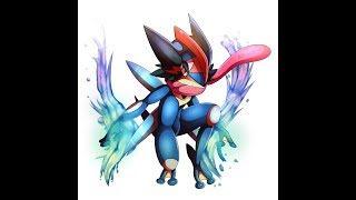 mega evolution of greninja  mega evolution pokemon  ash greninja [upl. by Phio]