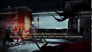 Idle Dialogue Europa  Variks quotWhen Will Petra Come to Mequot  Beyond Light [upl. by Adnuhsar]