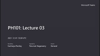 PH101 Lecture 03 Cylindrical and Spherical Polar Coordinates [upl. by Rochus]