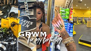 GRWM FOR MY BIRTHDAY BDAY PREP PHOTOSHOOTS NEW NAILS GYM DAYS HAUL  A RANT ARIES SZN [upl. by Humphrey456]