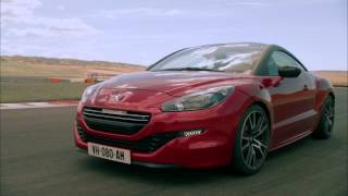 An extended look at the new Peugeot RCZR 2014 on the track  HD Quality [upl. by Slaohcin]