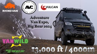 Van Wild 13000ft Off Road amp Adventure Van Expo Big Bear 2024 [upl. by Gilliam327]