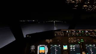 737600 cockpit departure out of EFRO [upl. by Htbazile52]