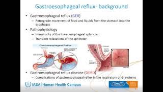 Nuclear Medicine Evaluation of Gastroesophageal Reflux and Pulmonary Aspiration in Children [upl. by Olympia]