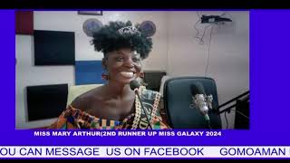 Watch my interview with Miss Mary Arthur the 2nd Runner up of Miss Galaxy Gh 2024 [upl. by Eelatan]