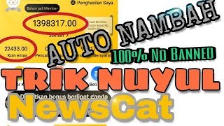 SUSAH UNDANG TEMAN NEWSCAT GINI CARA NUYUL BIAR DAPET RP 1000000 JUTA PER BULAN [upl. by Maryly110]