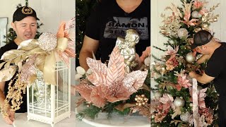 5 GLAM Christmas Decorations Ideas  How To Make Easy Christmas DIYS  Ramon At Home [upl. by Reiko548]