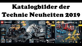 Katalogbilder der Technic Neuheiten zweites Halbjahr 2019 [upl. by Blackstock579]