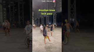 Brazilian 🇧🇷 knee lock pass tutorial 🔥 [upl. by Teryl]