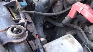 Toyota Avensis 2001 D4D starter removal [upl. by Oijile]