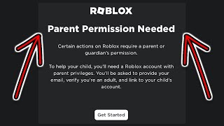 Roblox Parent Permission Update [upl. by Nolahp273]