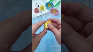 DIY Paper Flowers Easy Craft Paper Flower Making Tutorial 🌸🎨 [upl. by Geiss]