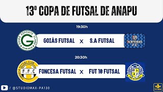 13ª COPA DE FUTSAL DE ANAPU  TV MAX 02 [upl. by Enialedam357]