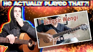 Alip Ba Ta  Lingsir Wengi  Fingerstyle Guitar Cover  REACTION 2020 [upl. by Loralyn]