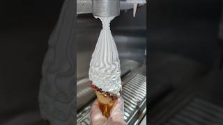 Soft ice cream machine factory subscribe dessert food summer tiktok youtubeshorts [upl. by Dearborn]