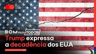 Eleição de Trump expressa a decadência dos EUA império em putrefação [upl. by Daeriam444]