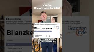 Debeka Bilanzkennzahlen 2023 [upl. by Hunsinger]