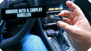 Android Auto amp Carplay kabellos [upl. by Giess718]