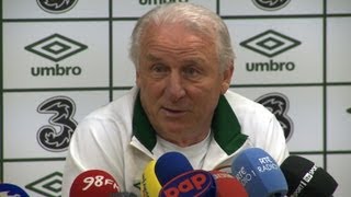 EM Trapattoni vor KroatienSpiel in Topform [upl. by Loring]