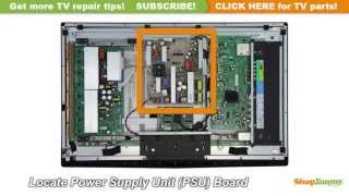 Vizio VP322 amp OTHER LCD TV REPAIR NO POWER TUTORIAL [upl. by Zerimar357]