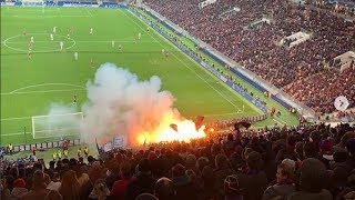 Cska Fans Crazy Atmosphere  CSKA Moscow vs Roma  Ultras Way✔ [upl. by Scrivings]