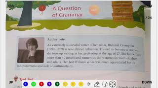 A Question Of Grammar By Richmal Crompton Part1  English  Class6 [upl. by Checani]