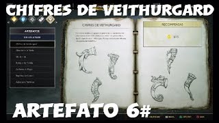 God of War 4  Todos os ArtefatosChifres em Veithurgard Chifres de Veithurgard [upl. by Sherie]