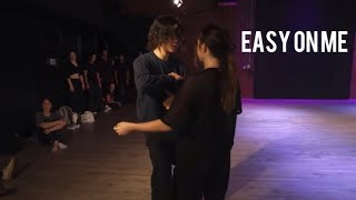 Sean And Kaycee  EASY ON ME  Kyle Hanagami Choreography [upl. by Eduino]