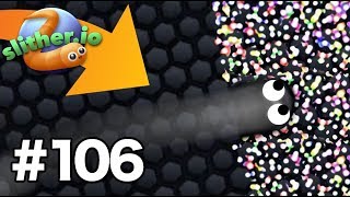 Invisible NINJA Skin modhack INSANE KILLS  Slitherio Gameplay Part 106 [upl. by Baler]