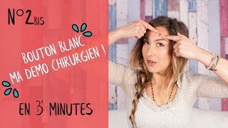 LA MEILLEURE FAÇON DE PERCER VOTRE BOUTON BLANC SANS VOUS FAIRE DE CICATRICE  En 3 minutes [upl. by Ttenyl189]