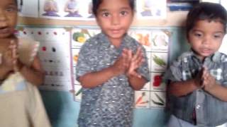 ANGANWADI PRAYER RHYMES SONGS IN ANDHRA PRADESH [upl. by Anul]