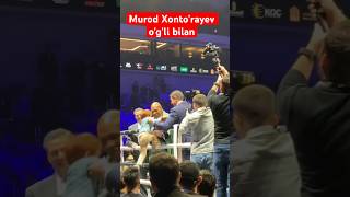 Murod Xonturayev ogli Mayk Tayson bilan uchrashdi [upl. by Anirehs]