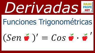 Reglas para derivar funciones trigonométricas [upl. by Modesty852]