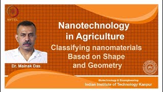 noc18bt25Lecture 7Classifying nanomaterials Based on Shape and Geometry [upl. by Haleelahk]