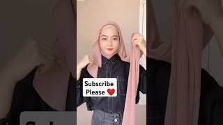 University college wear Hijab Tutorial ❤️ cover [upl. by Enilkcaj]