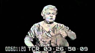 Sophie Tucker 1960 [upl. by Travax433]