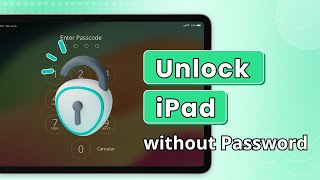 2024 How to Unlock iPad without Password Apple ID or iTunes [upl. by Charlena]