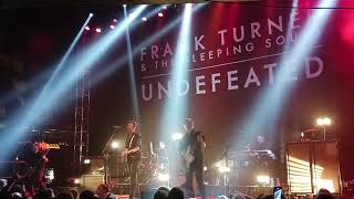 Frank Turner amp The Sleeping Souls  1933 live [upl. by Neddra643]