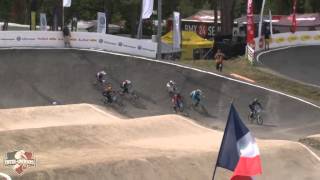 Léa Fouchard du club BMX de Gerzat Championne du Monde 2015 [upl. by Yank402]