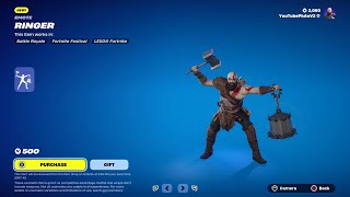 NEW METALLICA RINGER EMOTE Fortnite Item Shop June 19th 2024 [upl. by Lleuqar]