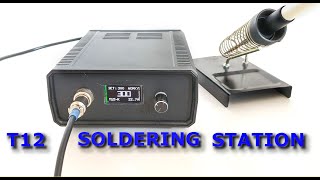 Homemade T12 Digital Soldering Station  Arduino Nano [upl. by Isidro297]