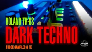 Dark Techno Sounds Roland TR6S [upl. by Jenda]