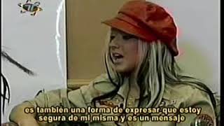 Christina Aguilera on Stripped and Eminem 2002 [upl. by Megen123]