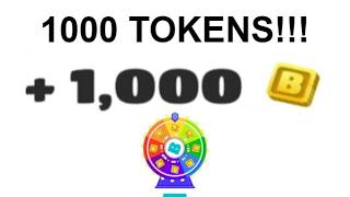 I got 1000 Tokens Blooket Daily Spin [upl. by Bodkin]