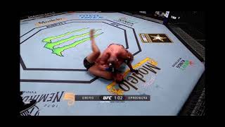 Dominick Reyes knocks Jiri Prochazka out from bottom guard [upl. by Llertrac]